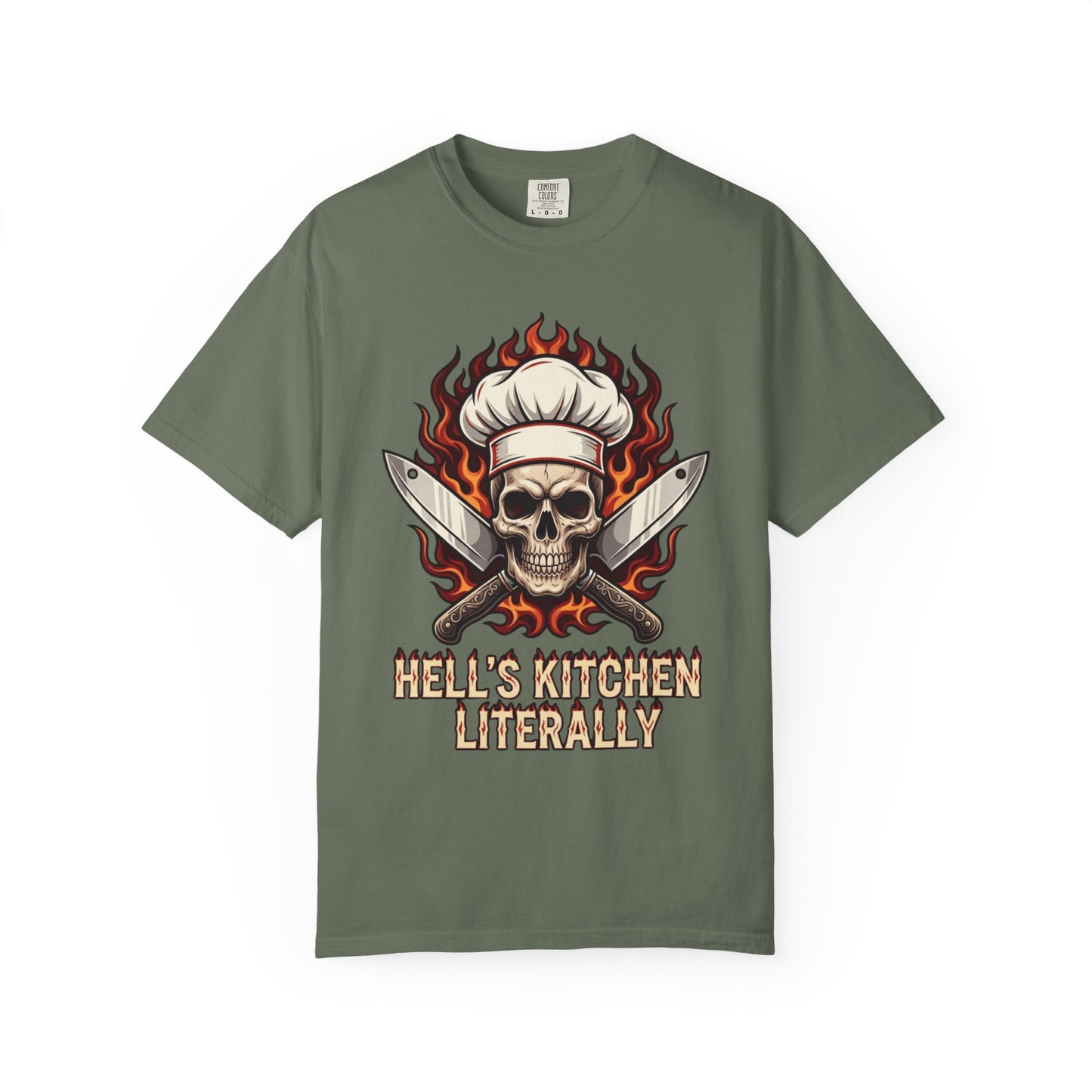 "Hell's Kitchen Literally" Unisex Garment-Dyed Tee