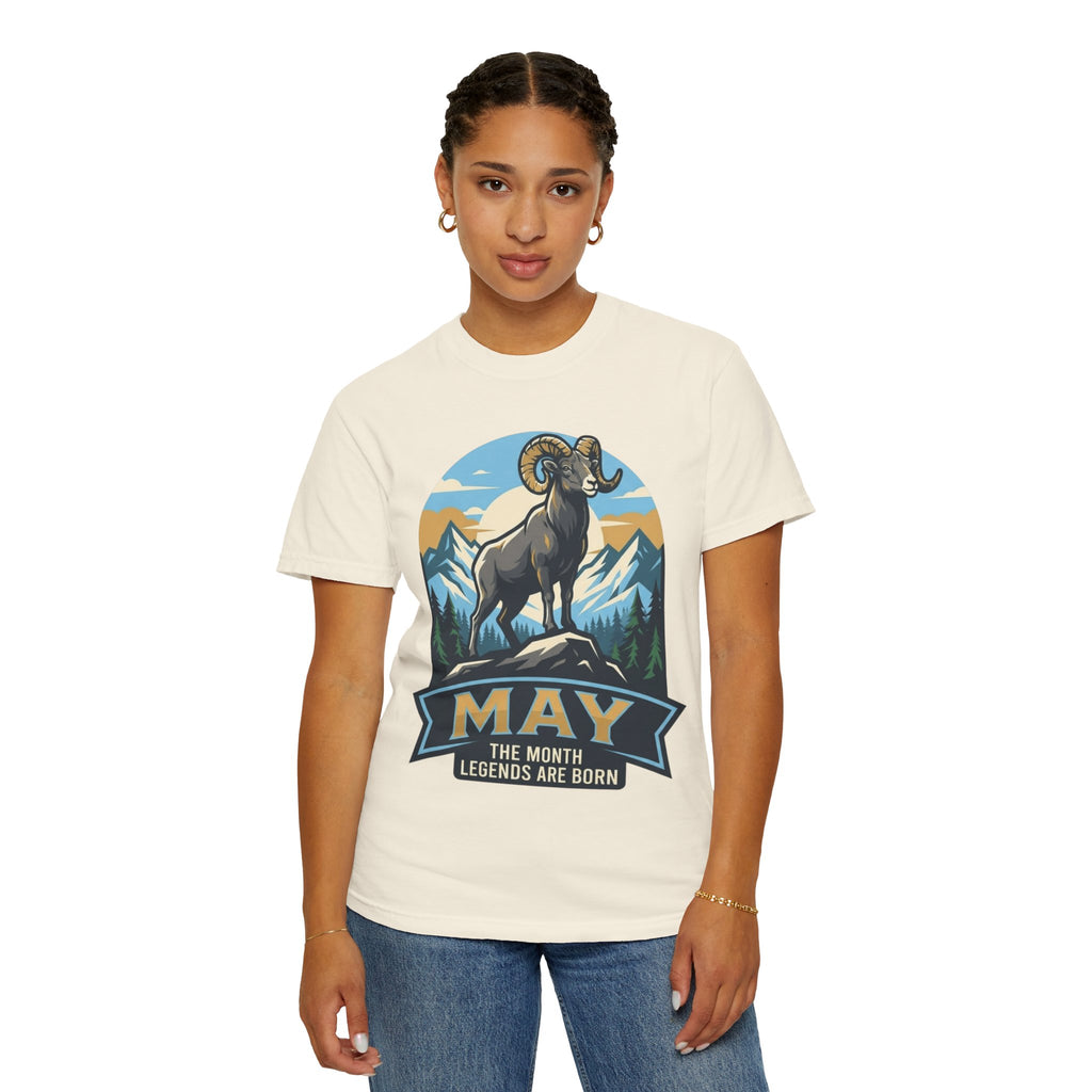 "May Legend" Unisex Garment-Dyed Tee