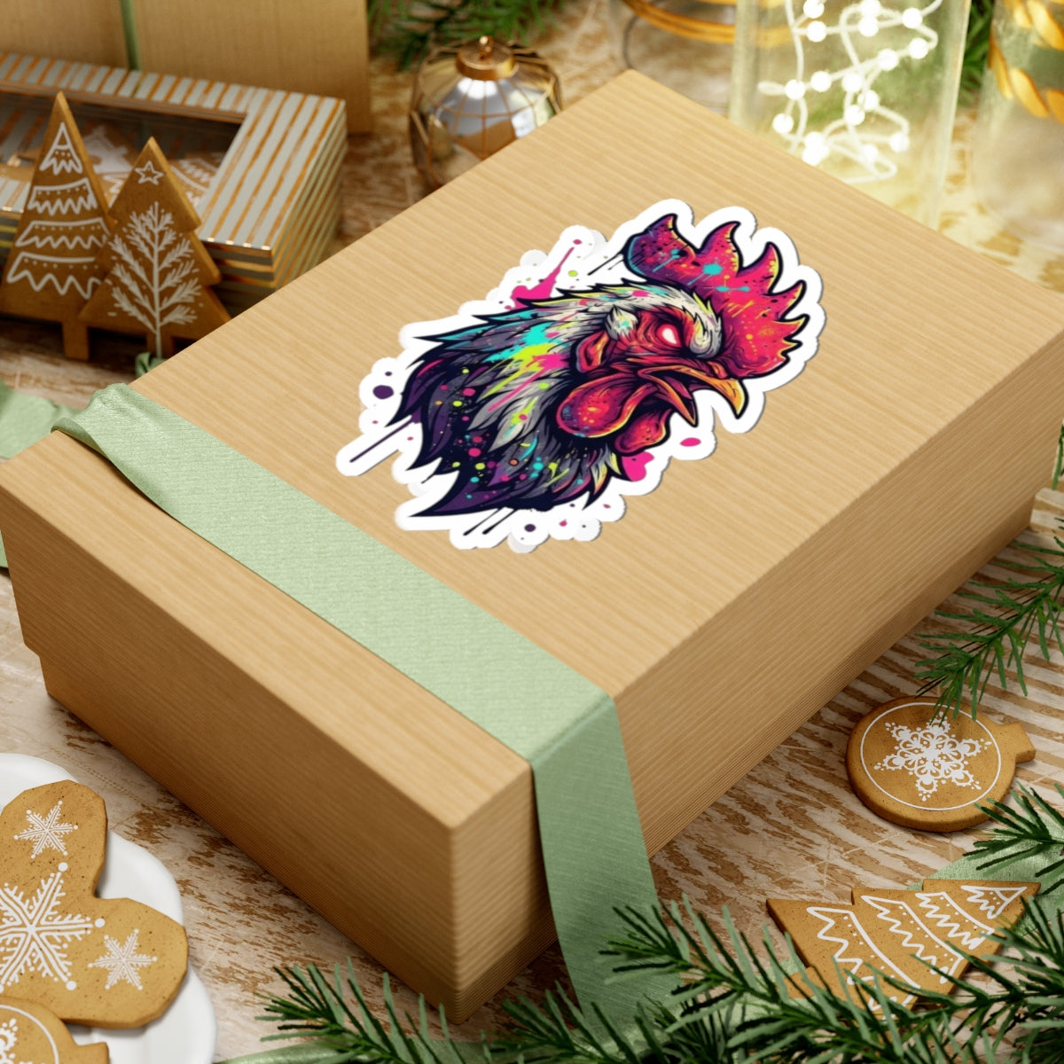 "Chickenshit" Sticker