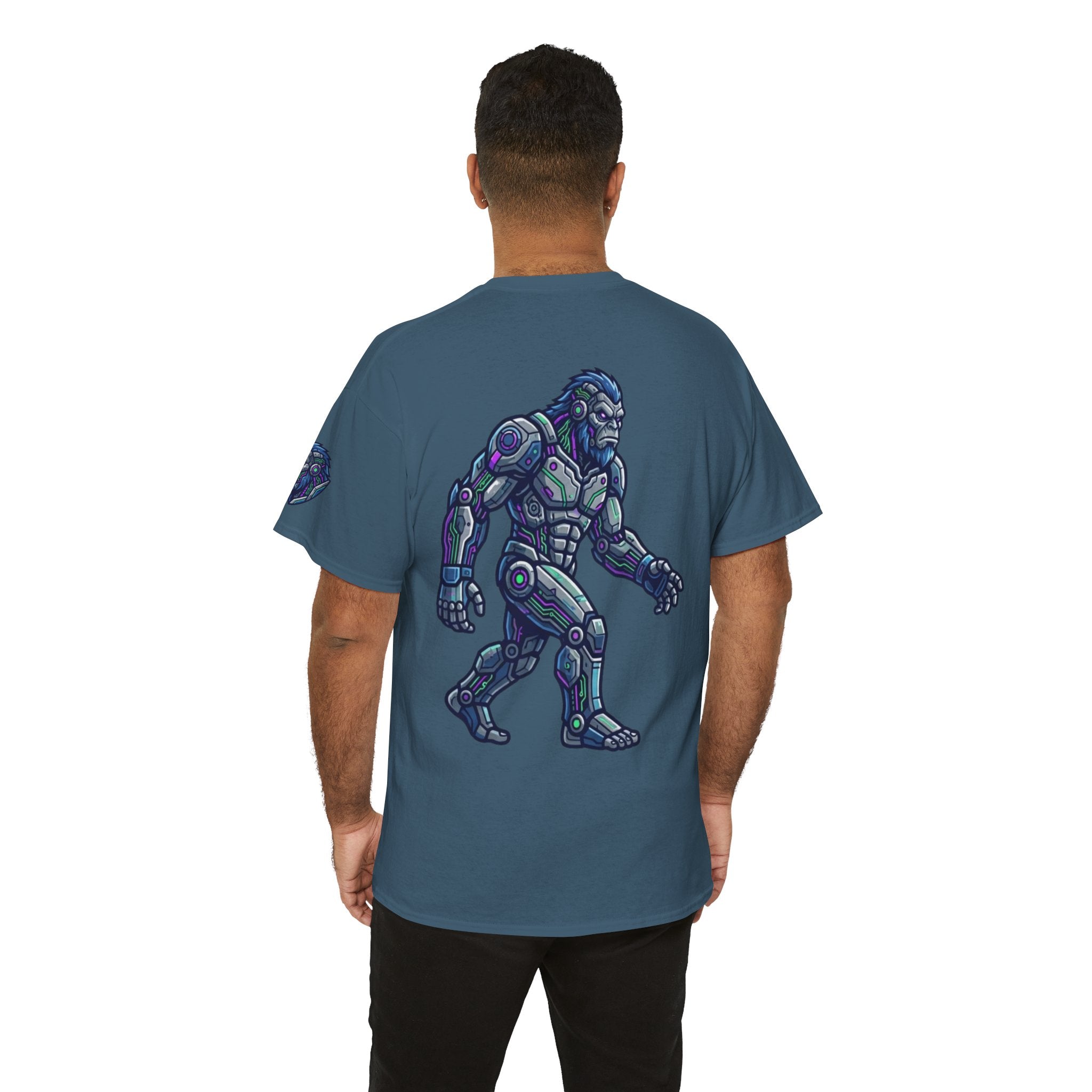 "Cyber Bigfoot" Premium Graphic Tee