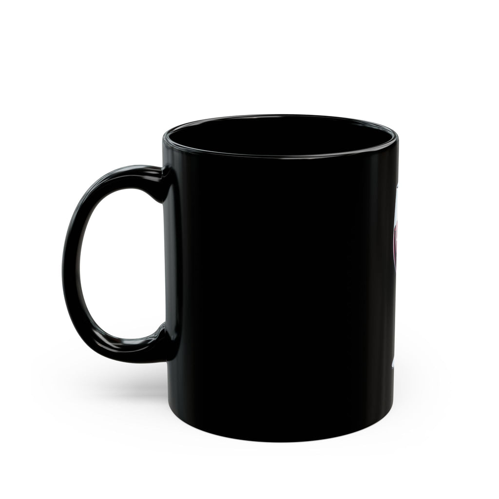 "Wine Expert" Black Ceramic Mug — Graphic