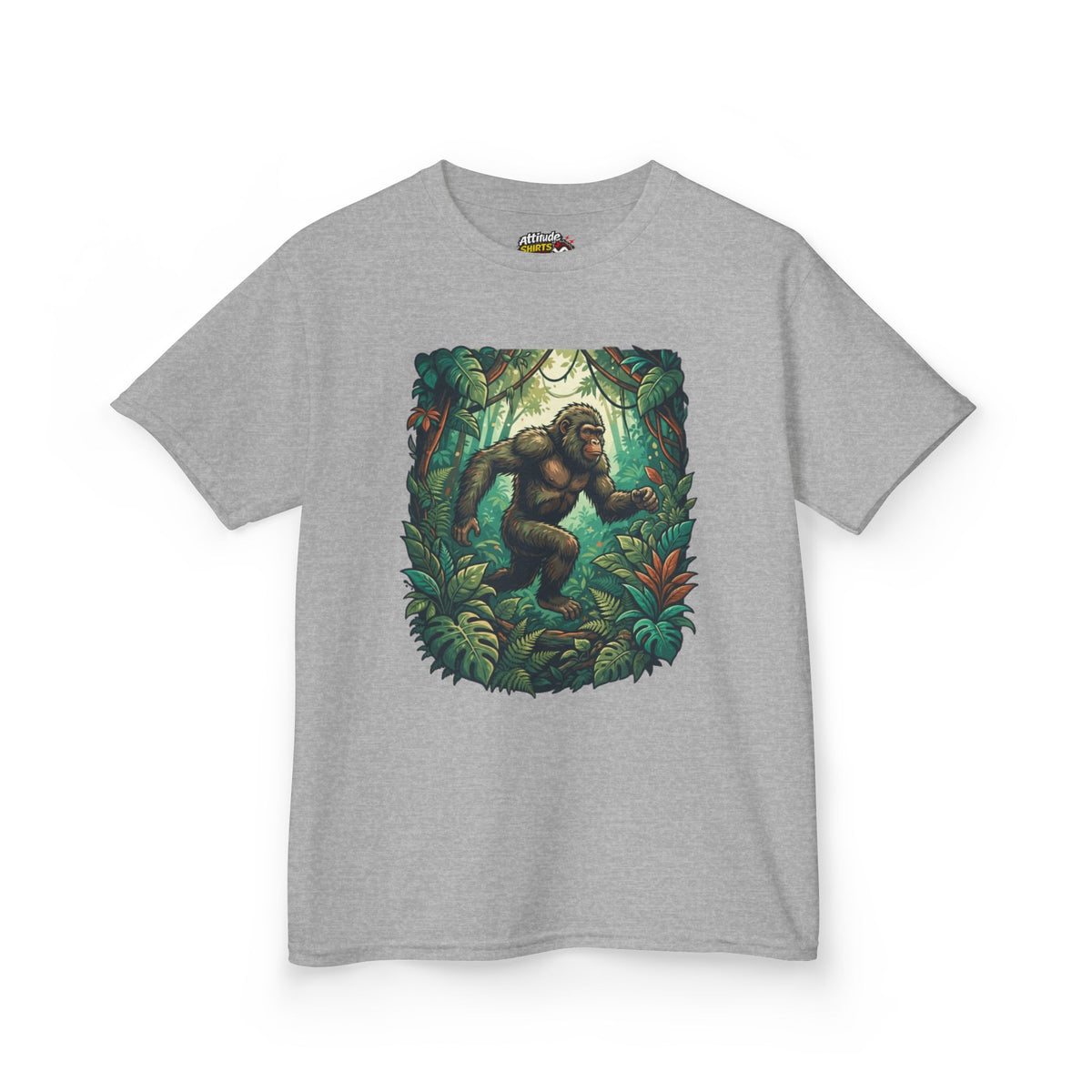 Color: Sport Grey | The Bukit Timah Monkey Man (Singapore) Kids Tee