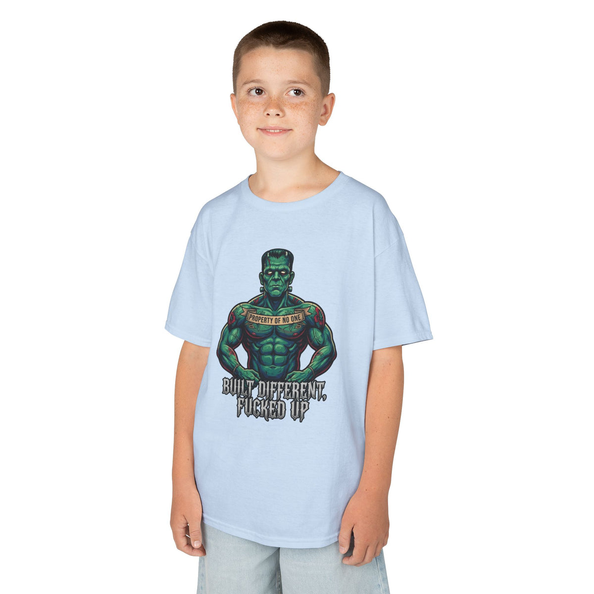 "Built Different" Kids Tee