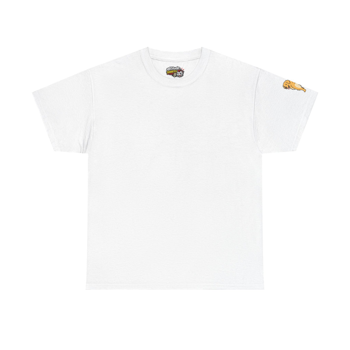 Color: White | Nice Tail Premium Graphic Tee