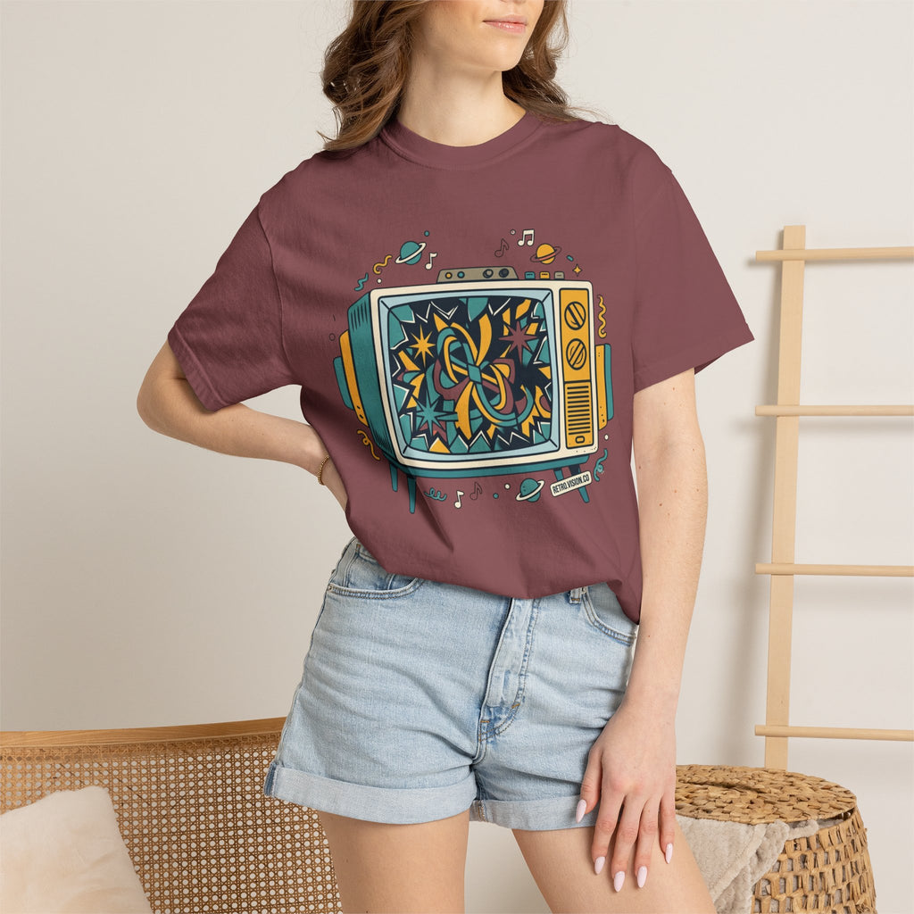 "Retro Vision" Unisex Garment-Dyed Tee