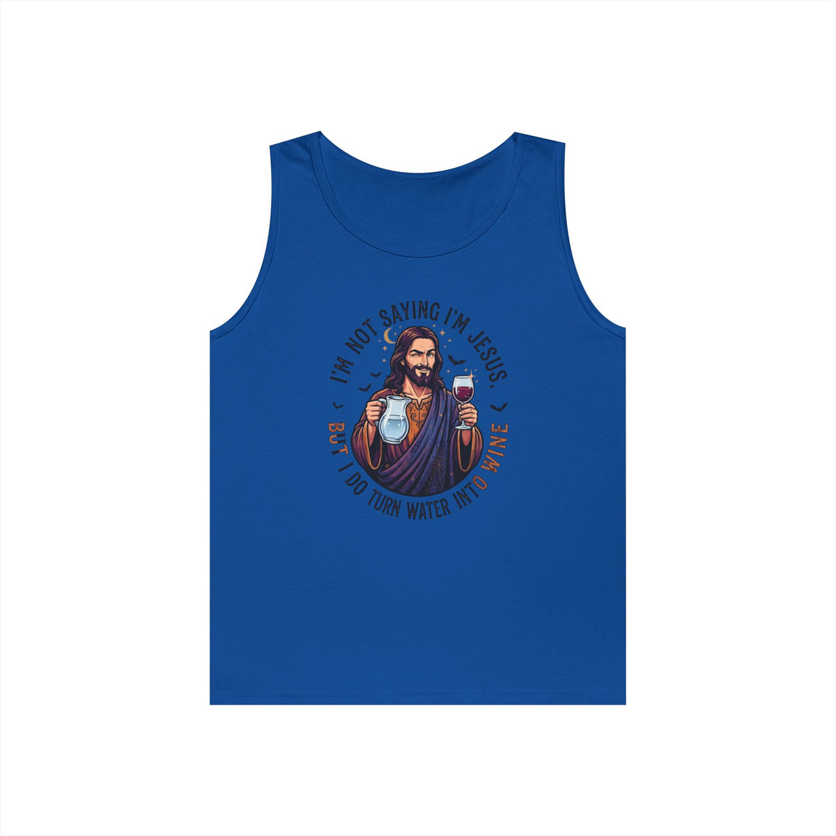 Color: Royal | I'm Not Saying I'm Jesus Tank Top