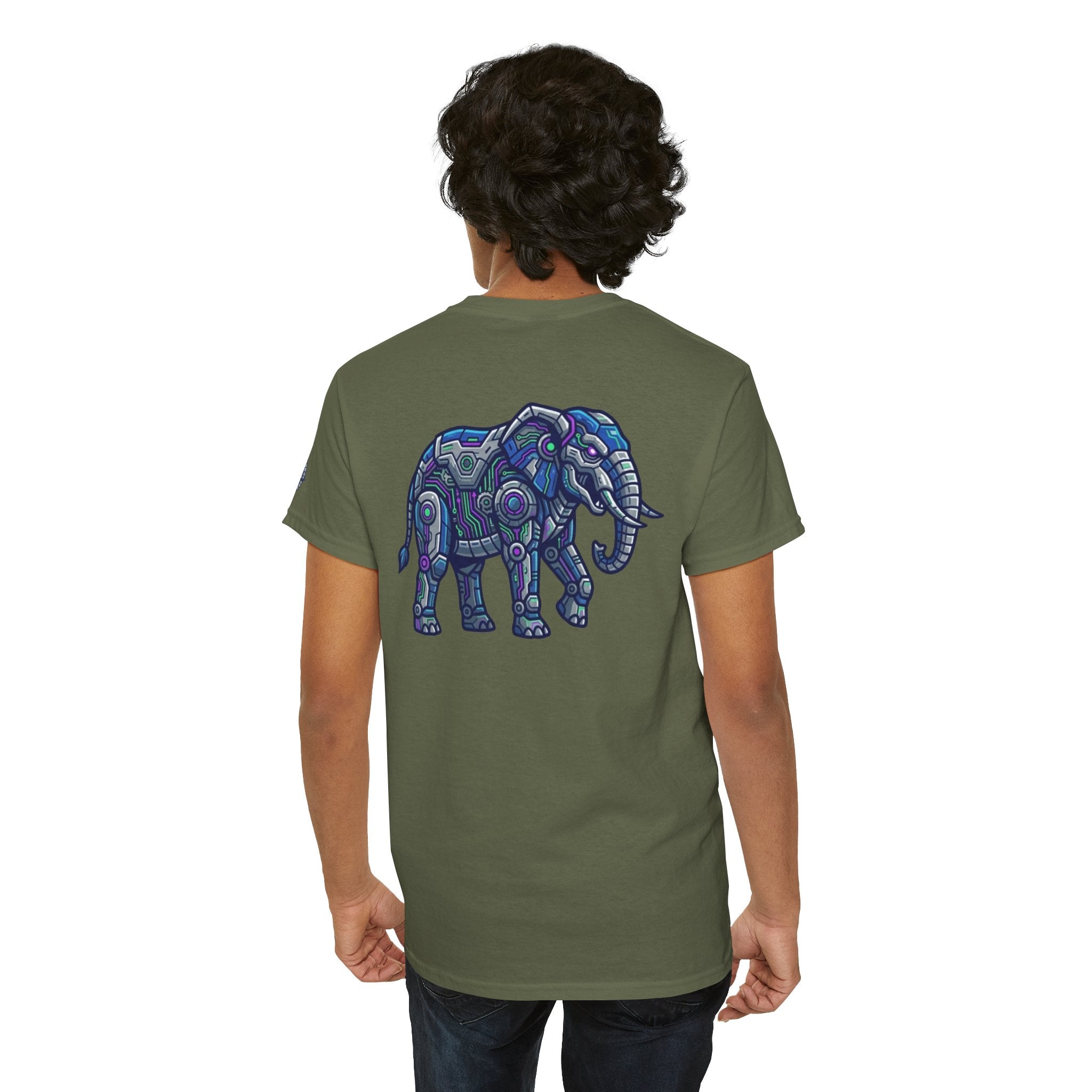 "Cyber Elephant" Premium Graphic Tee