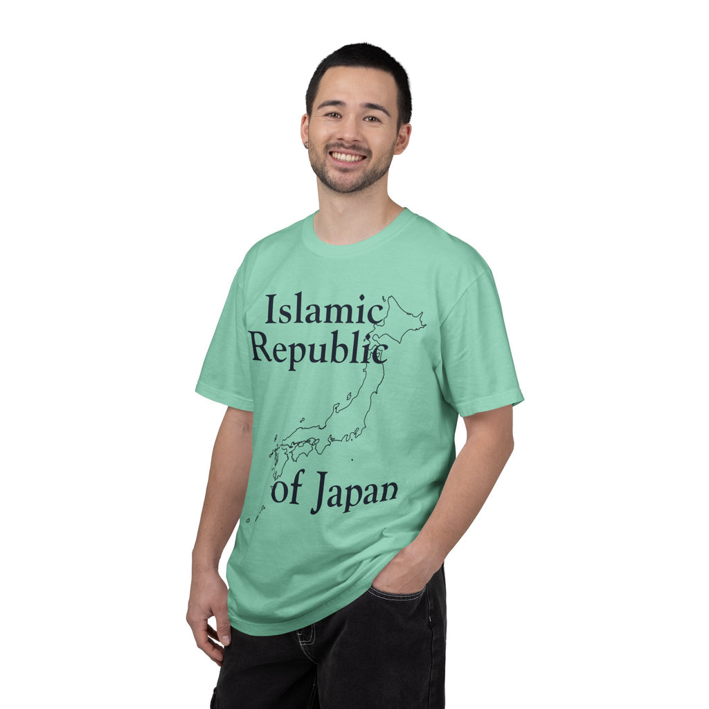 "Islamic Republic of Japan" Unisex Garment-Dyed Tee