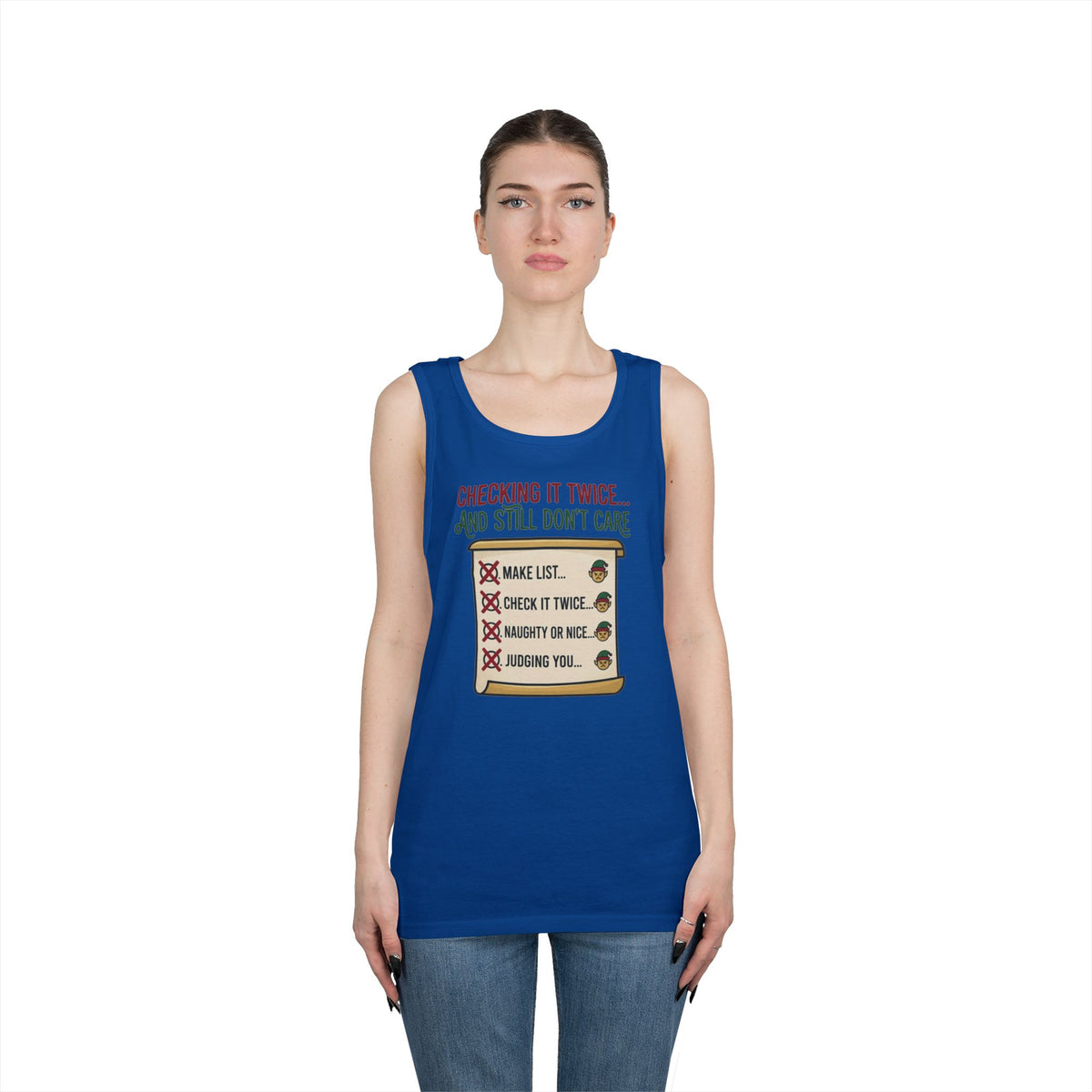 "Checking It Twice" Tank Top