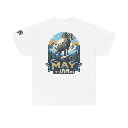 Color: White | May Legend Premium Graphic Tee
