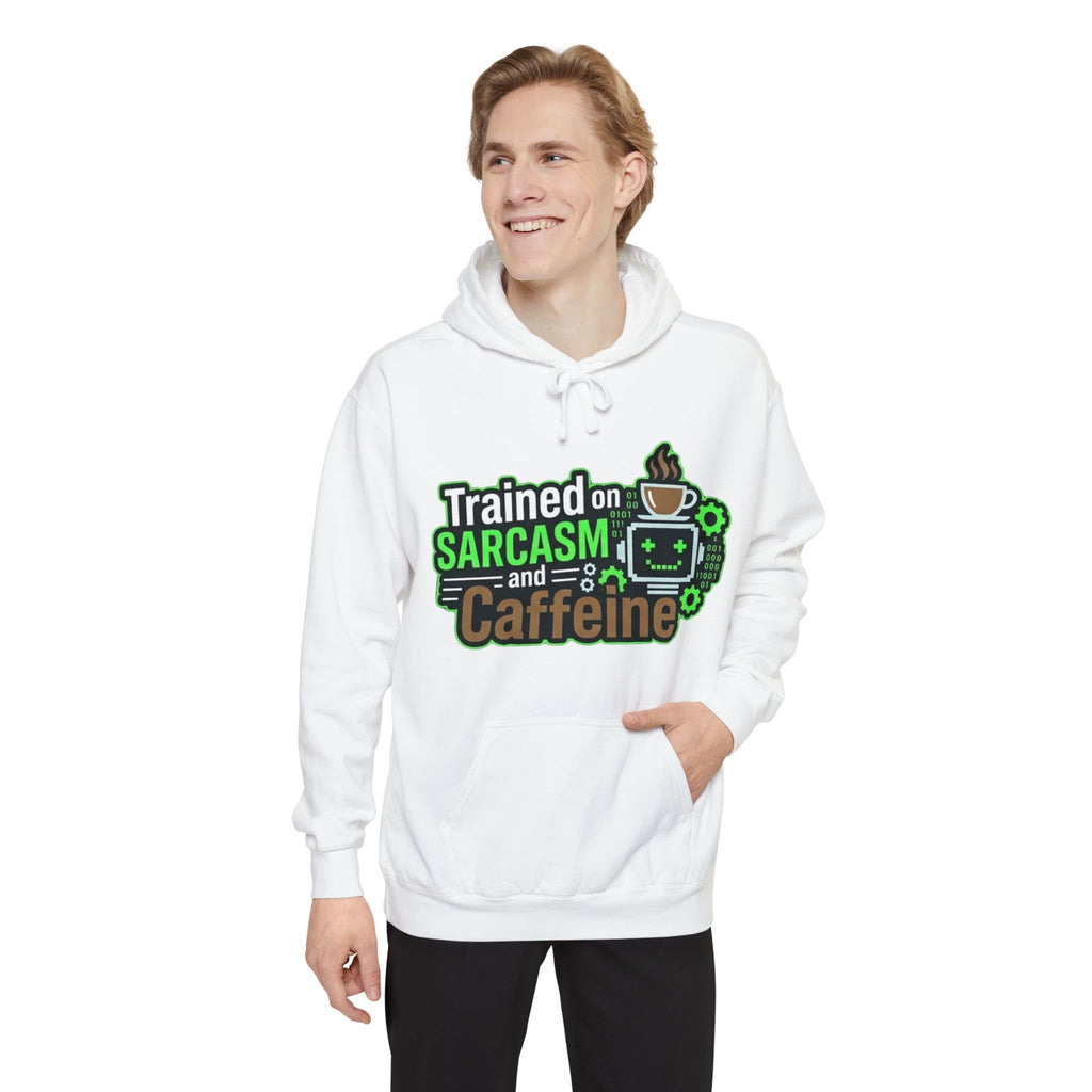 Sarcasm Training Graduate | Garment-Dyed Hoodie — AttitudeShirts