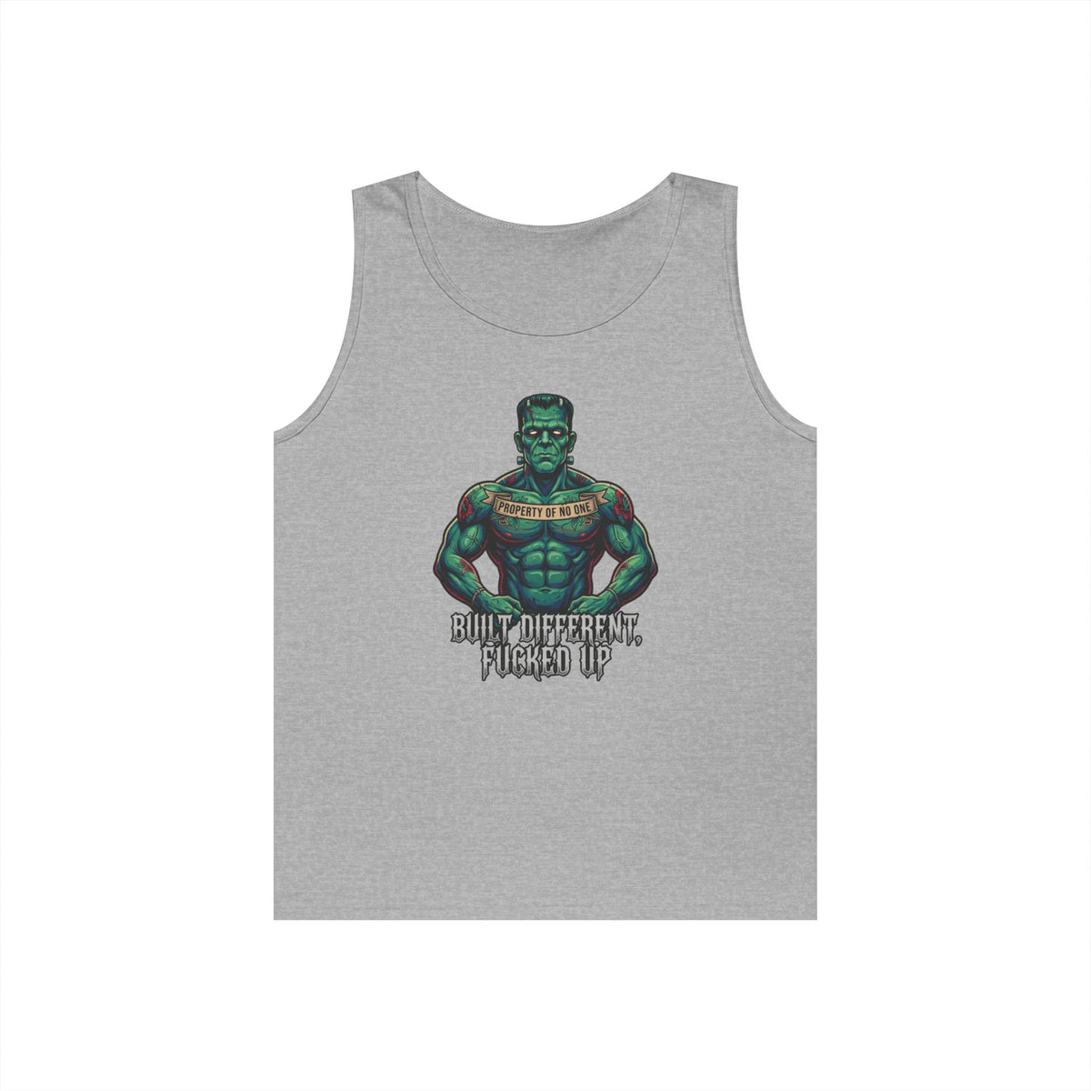 "Built Different" Tank Top