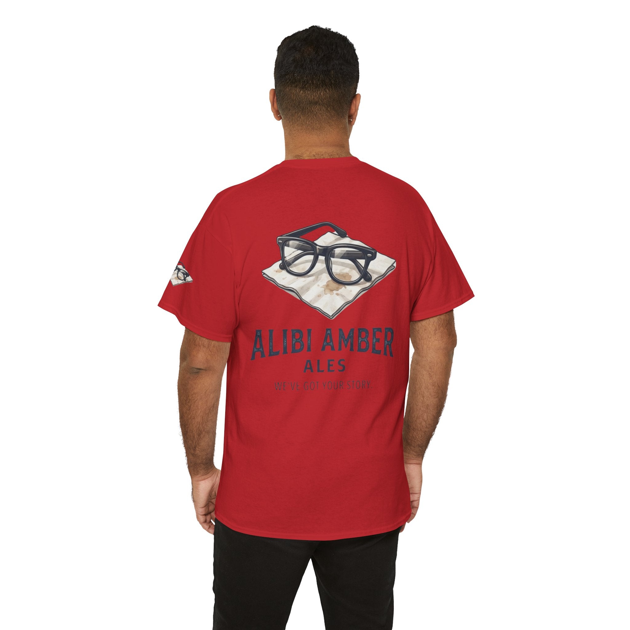 "Alibi Amber Ales" Premium Graphic Tee