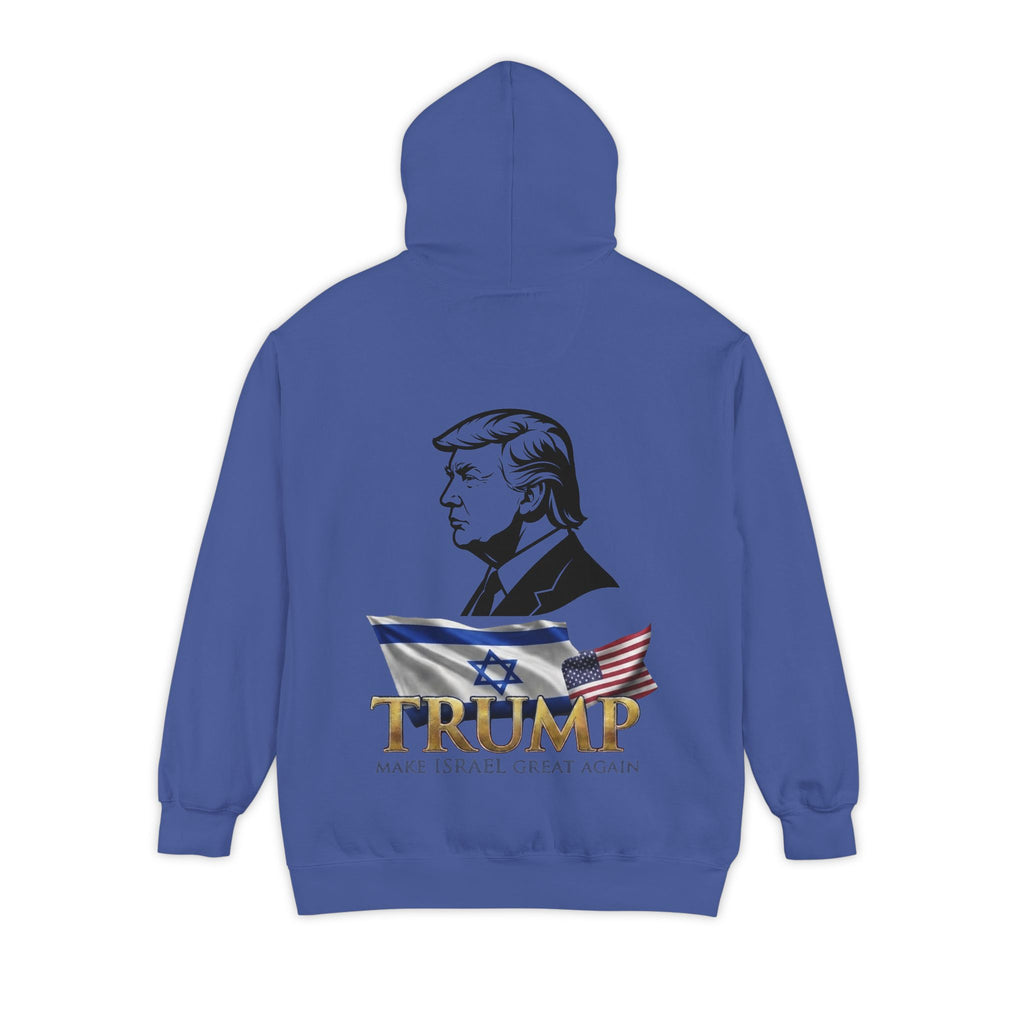 "Make Israel Great Again" Garment-Dyed Hoodie