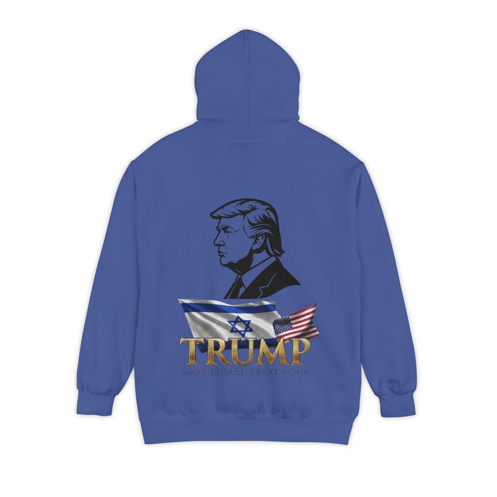 "Make Israel Great Again" Garment-Dyed Hoodie