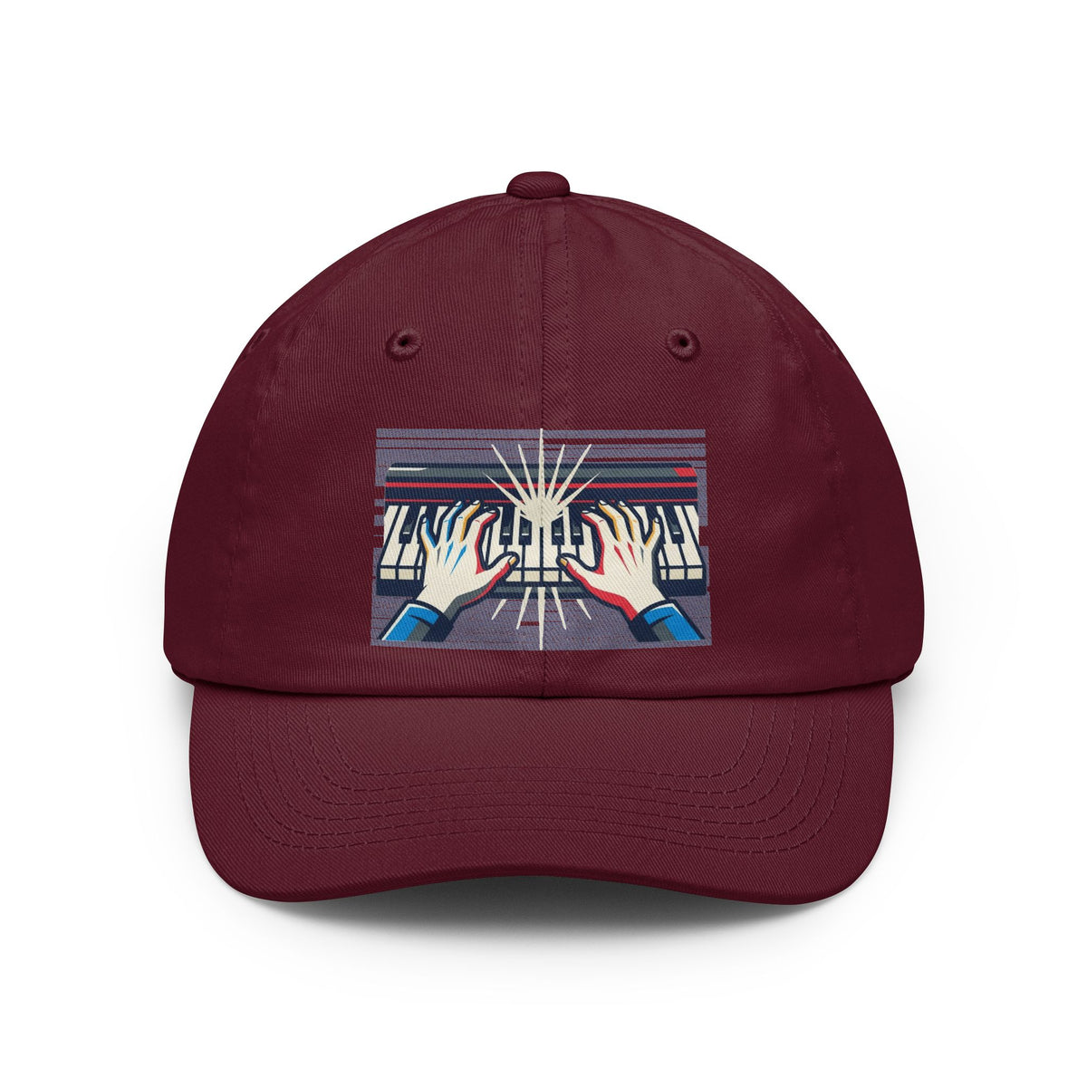 Color: Maroon | Imagine What Else These Fingers Can Do Dad Hat — -C