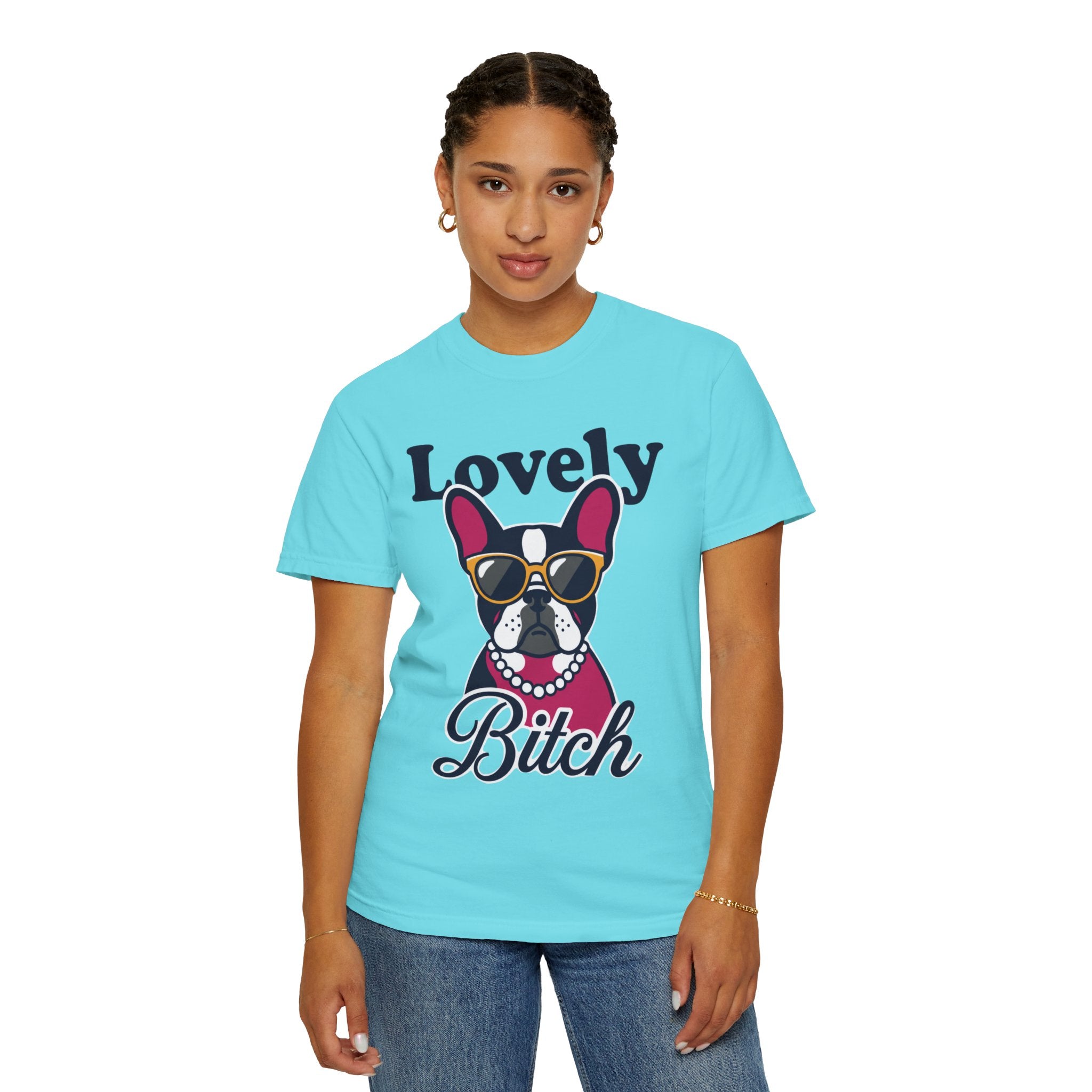 "Lovely Bitch" Unisex Garment-Dyed Tee