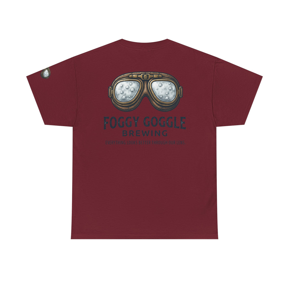 Color: Garnet | Foggy Goggle Brewing Premium Graphic Tee