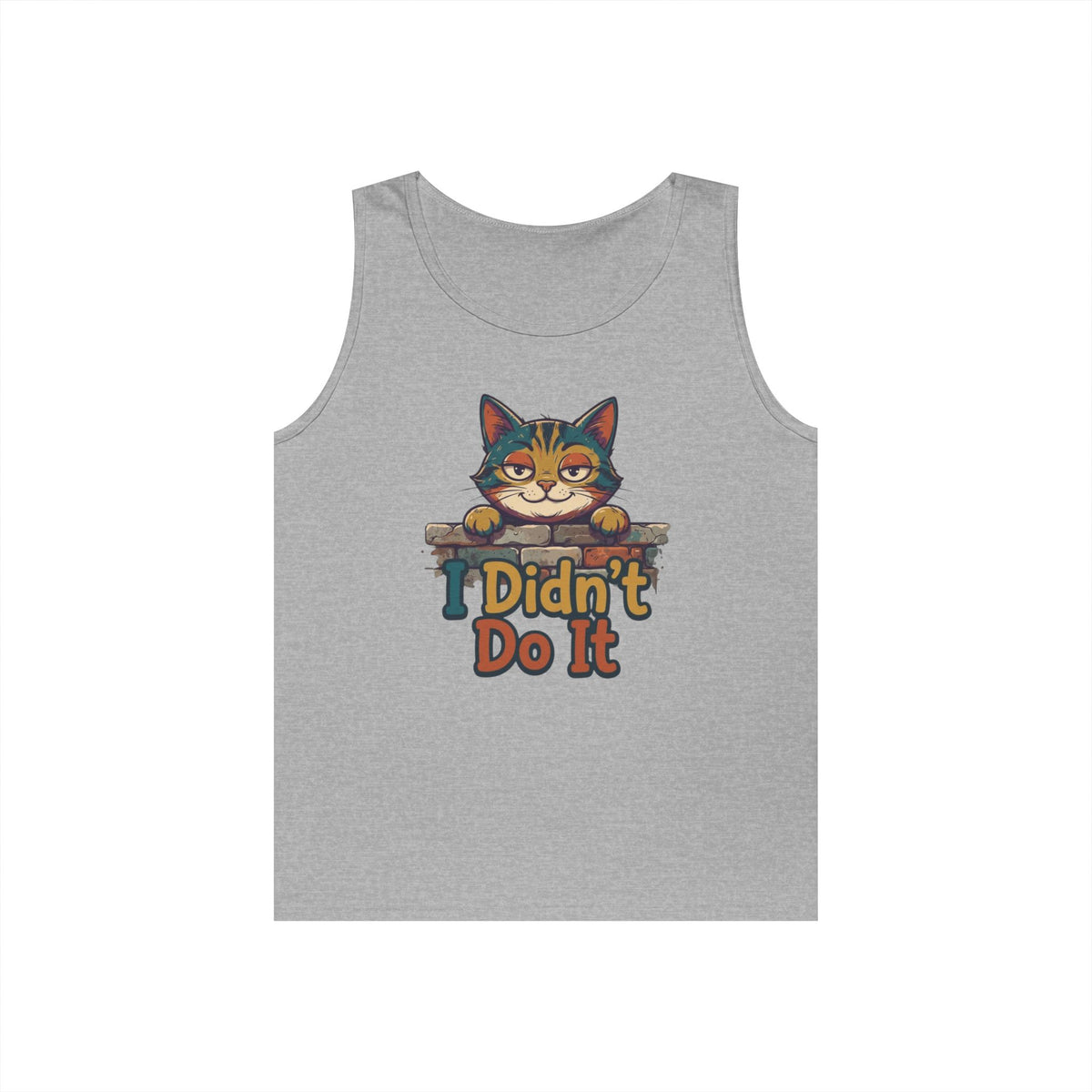 Color: Sport Grey | I Didn't Do It Tank Top