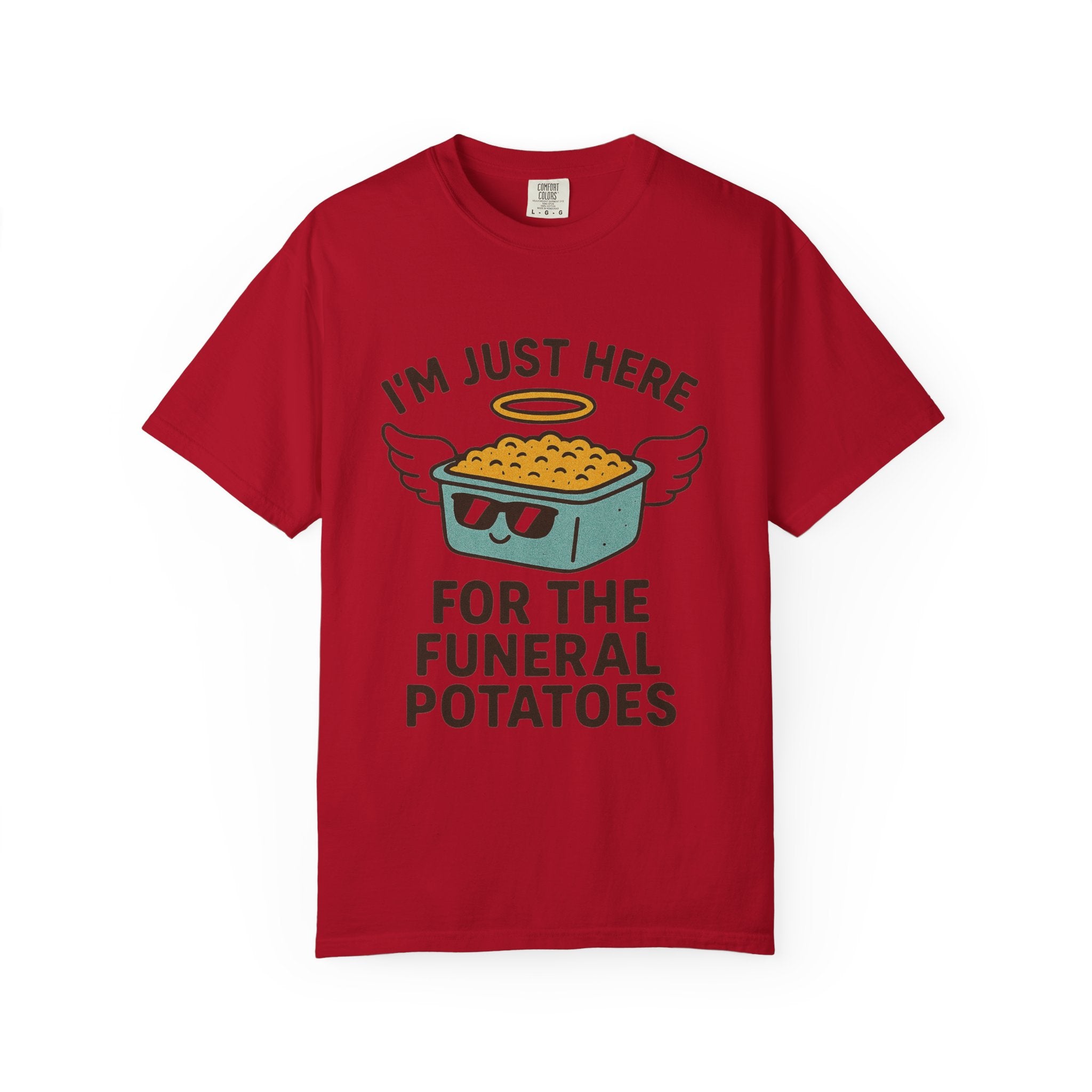 "Funeral Potatoes" Unisex Garment-Dyed T-shirt
