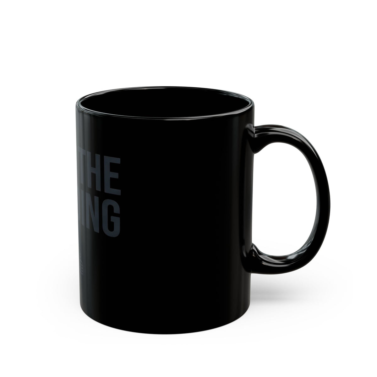 "Protest Series - Audit The Spending" Black Ceramic Mug — Graphic