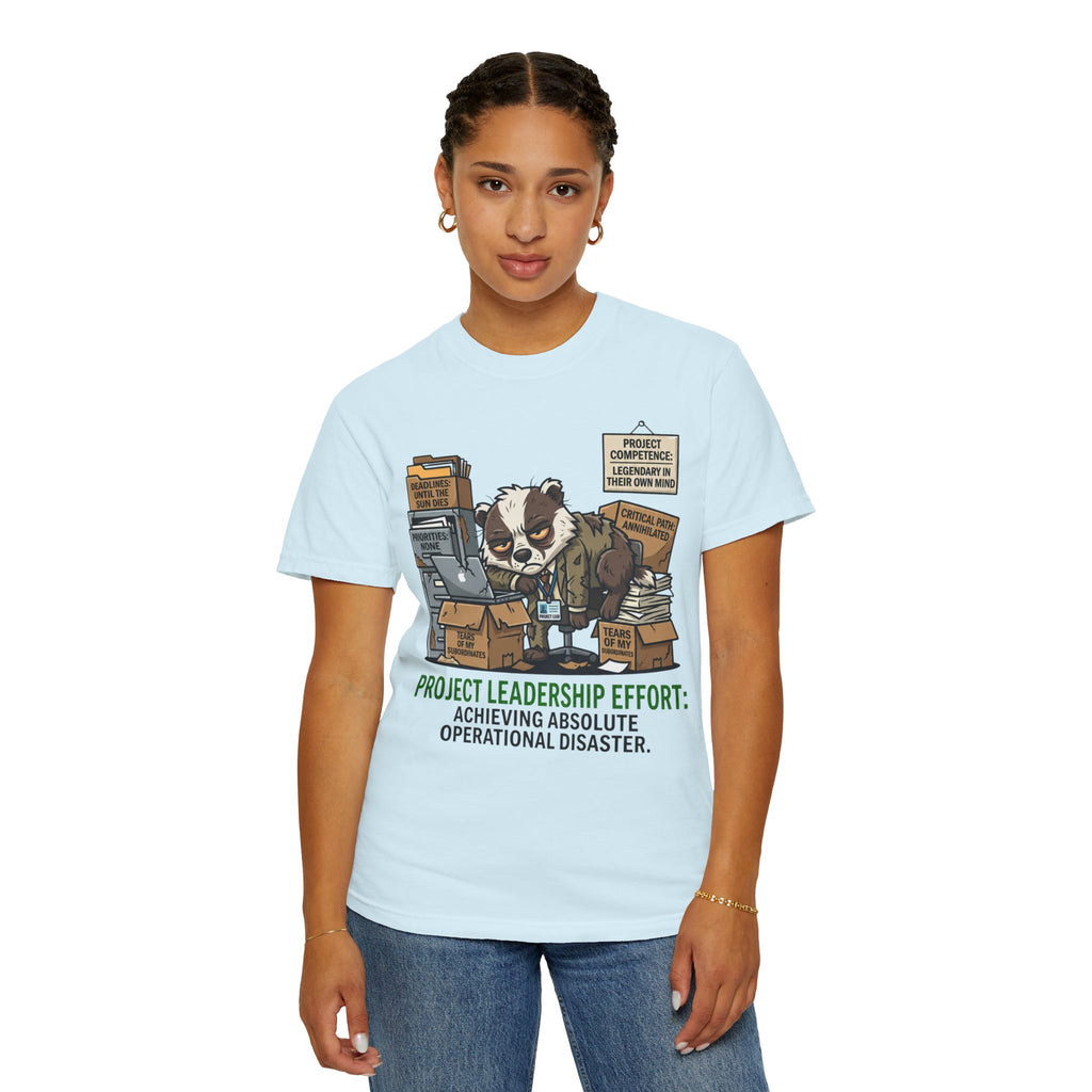 "Project Leader" Unisex Garment-Dyed Tee