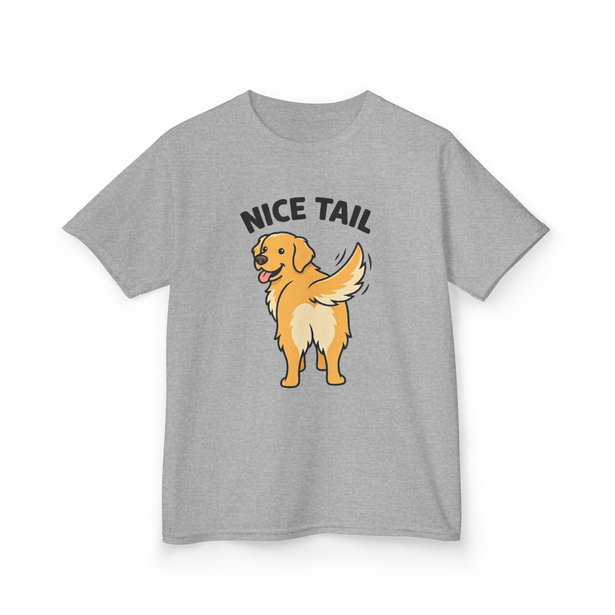 Color: Sport Grey | Nice Tail Kids Tee