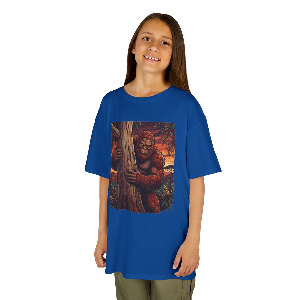 Color: Royal | Yowie (Australian Folklore) Kids Tee
