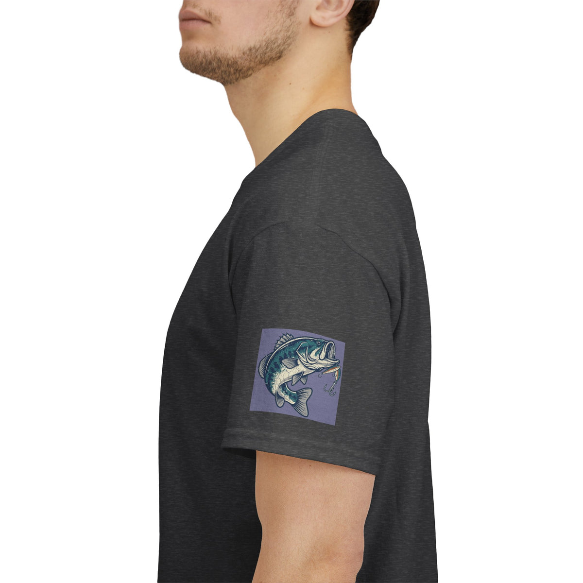 Color: Dark Heather | Never Leave A Good Hole Premium Graphic Tee