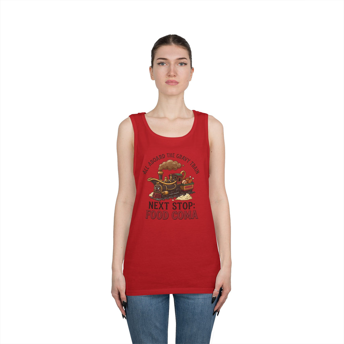 "Next Stop Food Coma" Tank Top