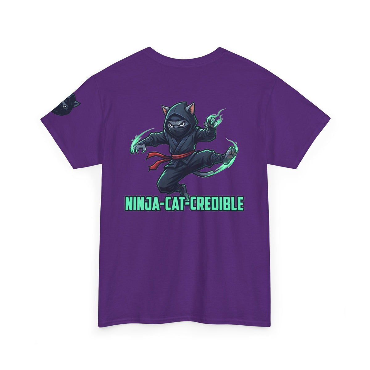 "Ninja Cat Credible" Premium Graphic Tee