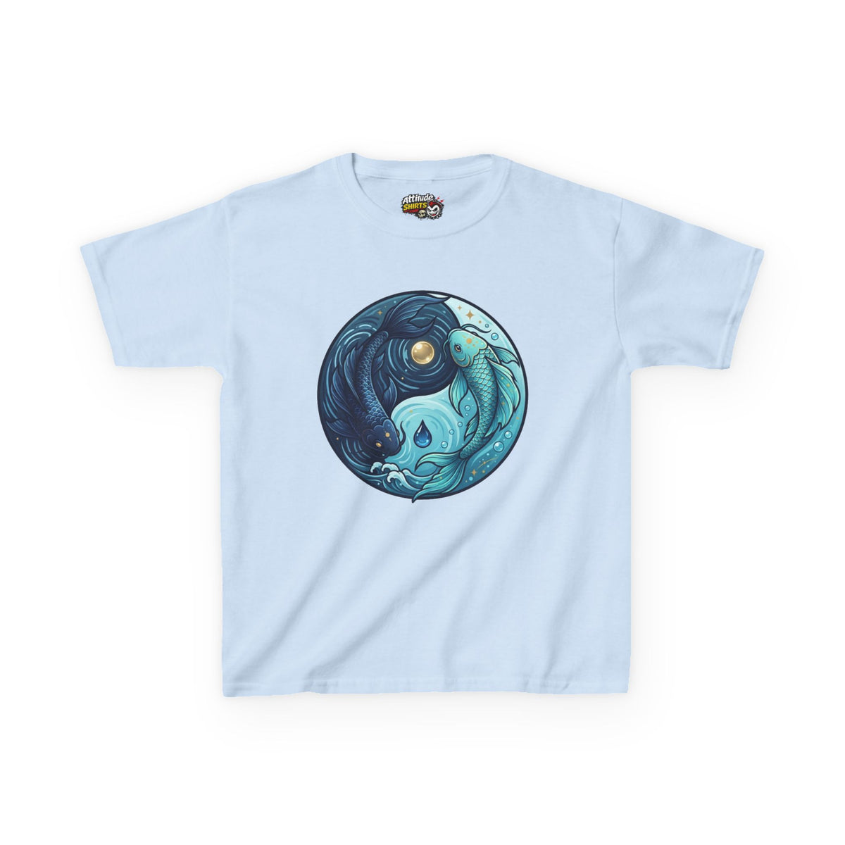 Yin Yang Pisces Kids Tee