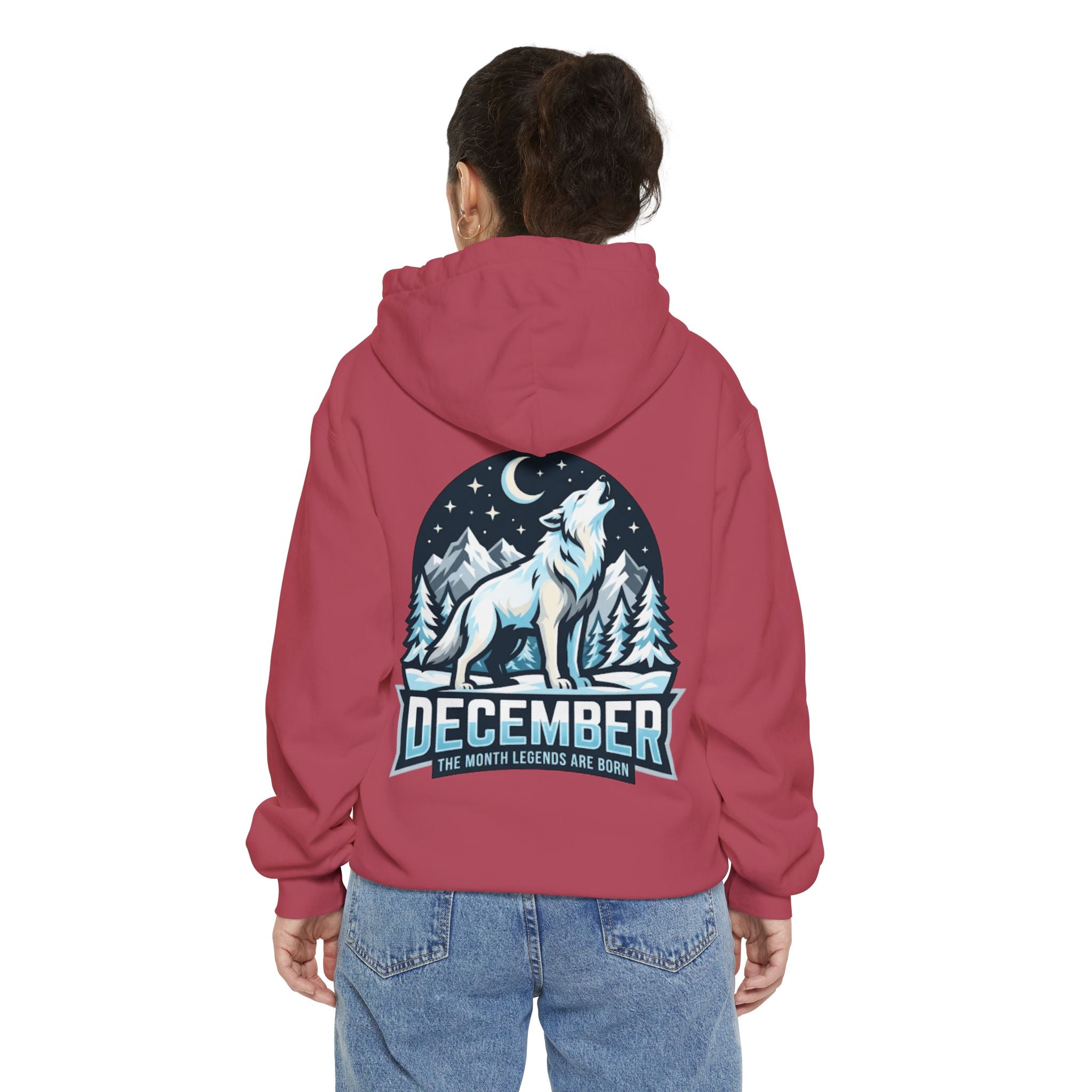 "December Legend" Garment-Dyed Hoodie