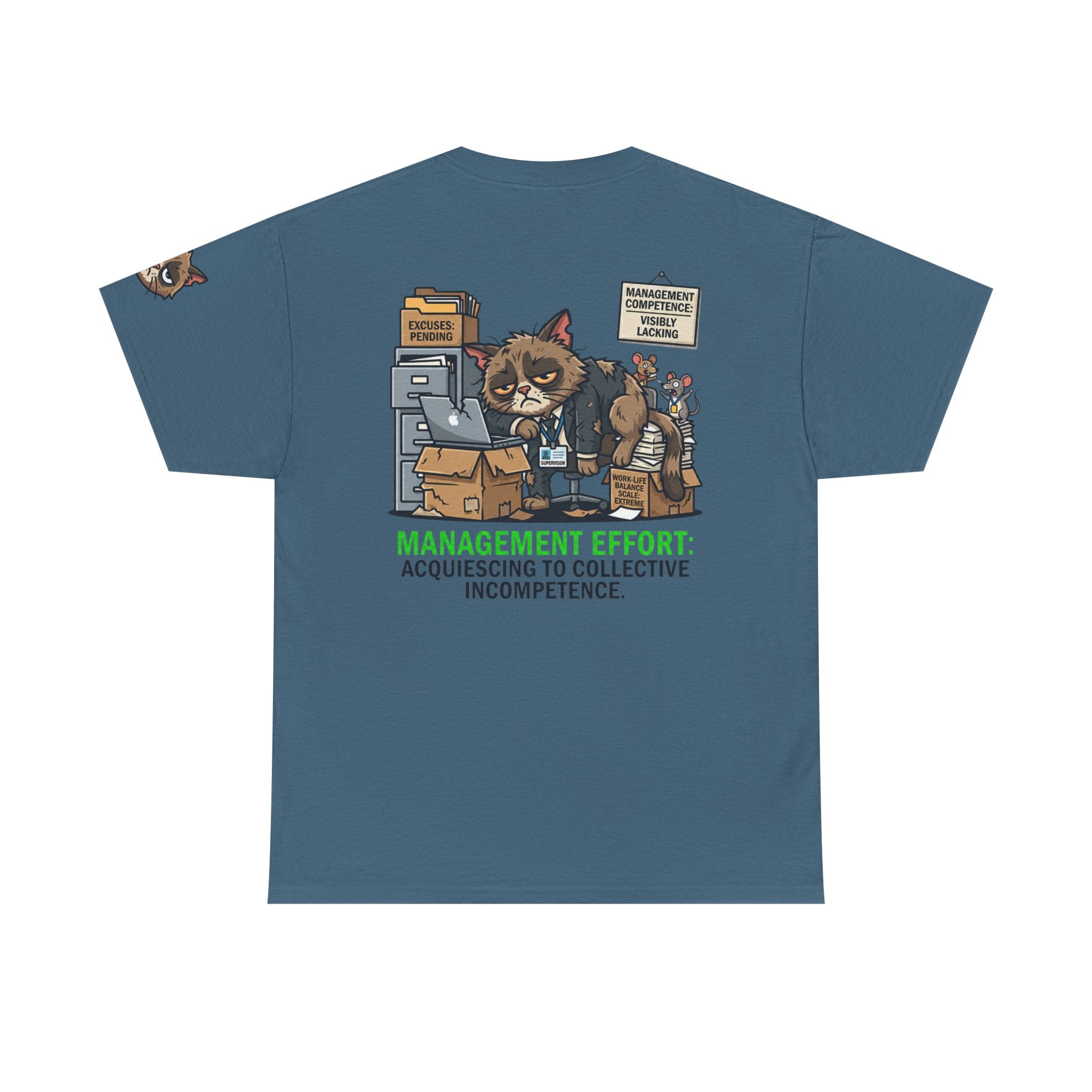 "Acquiescing to Collective Incompetence" Premium Graphic Tee