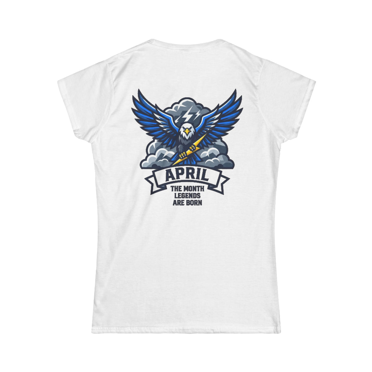 Color: White | April Legend Women's Tee