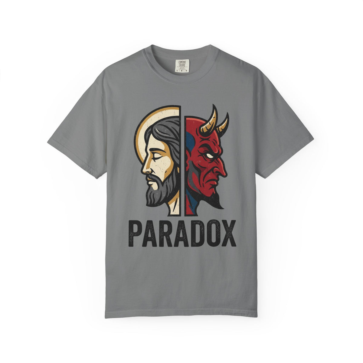 Color: Grey | Paradox Unisex Garment-Dyed Tee