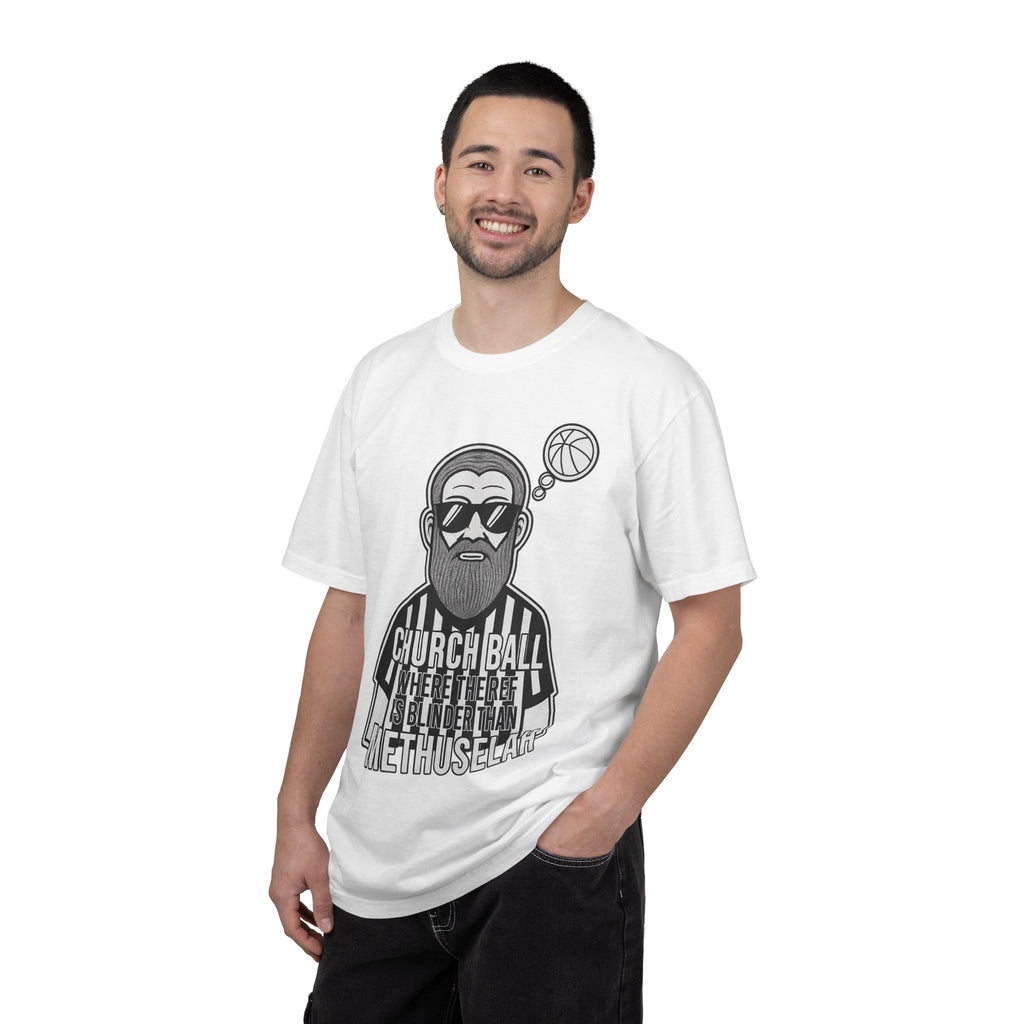 "Church Ball Methuselah" Unisex Garment-Dyed T-shirt