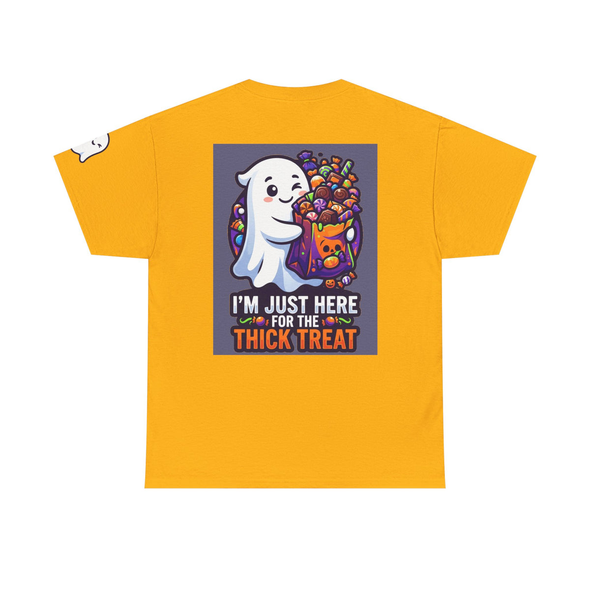 Color: Gold | I'm Just Here For The Thick Treat Premium Graphic Tee