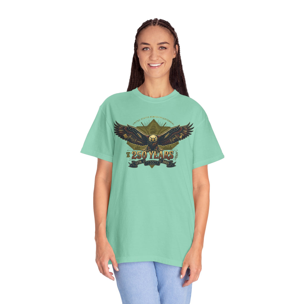 "USA 250 Years" Unisex Garment-Dyed Tee