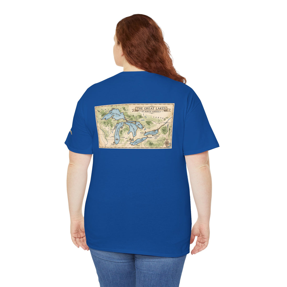 Color: Royal | 51st State Great Lakes Premium Graphic Tee