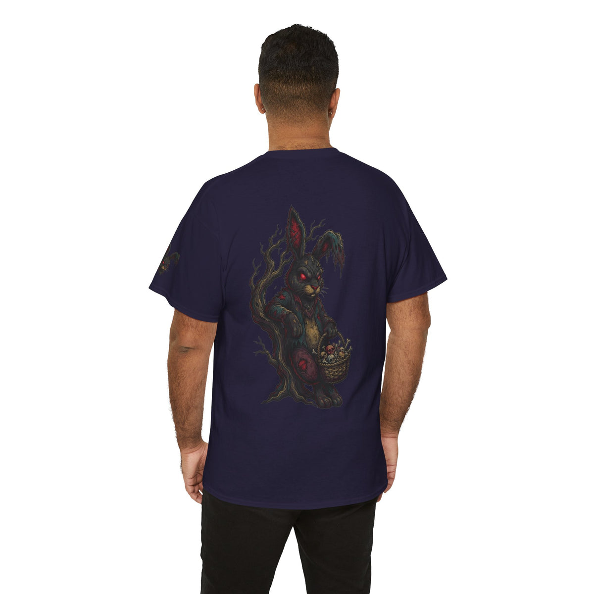 Color: Blackberry | Zombie Bunny Premium Graphic Tee