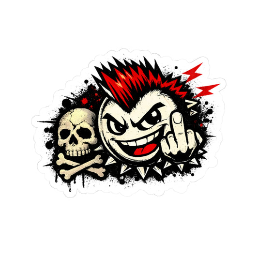 One Finger Opinion | Kiss-Cut Sticker — AttitudeShirts