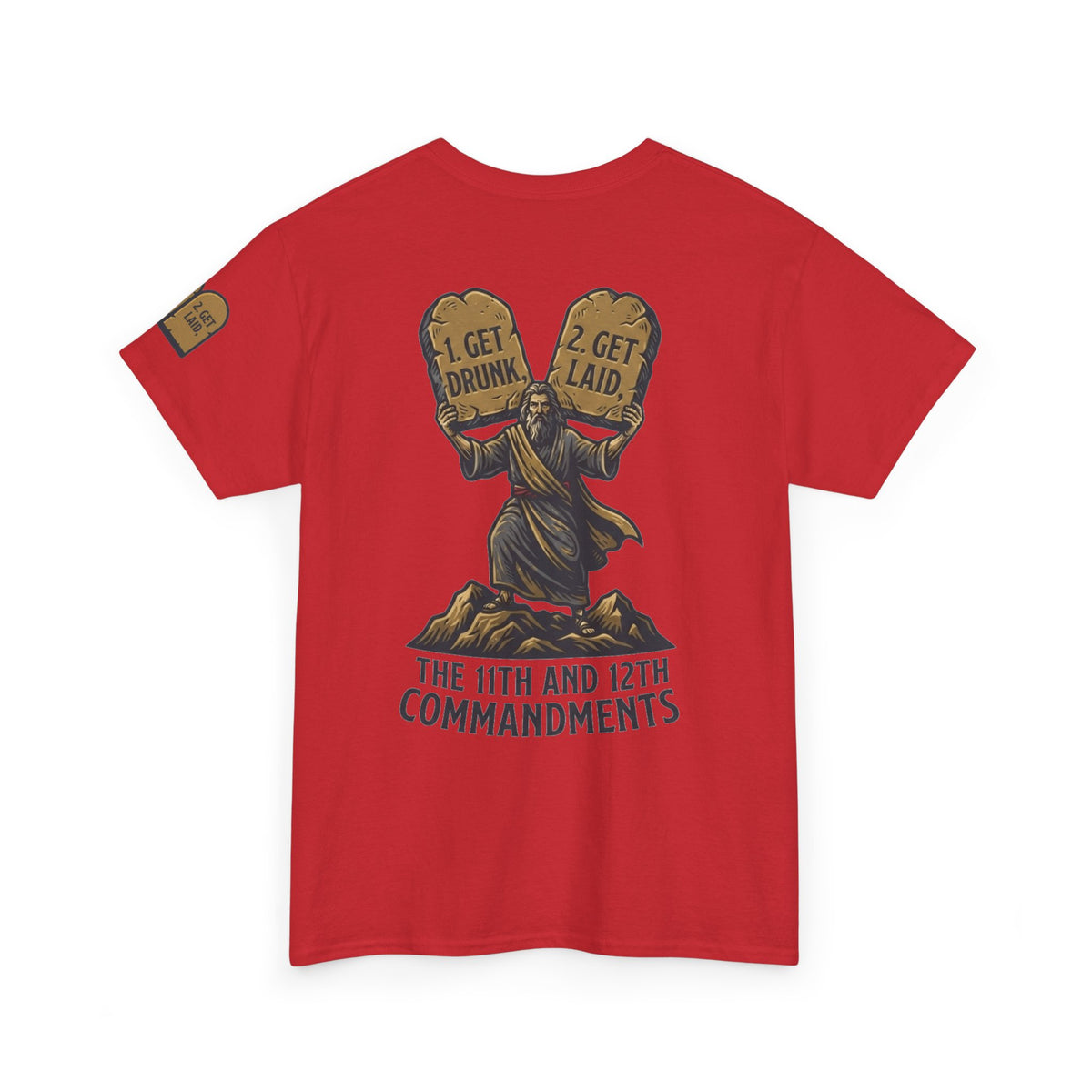 "11th and 12th Commandment" Premium Graphic Tee