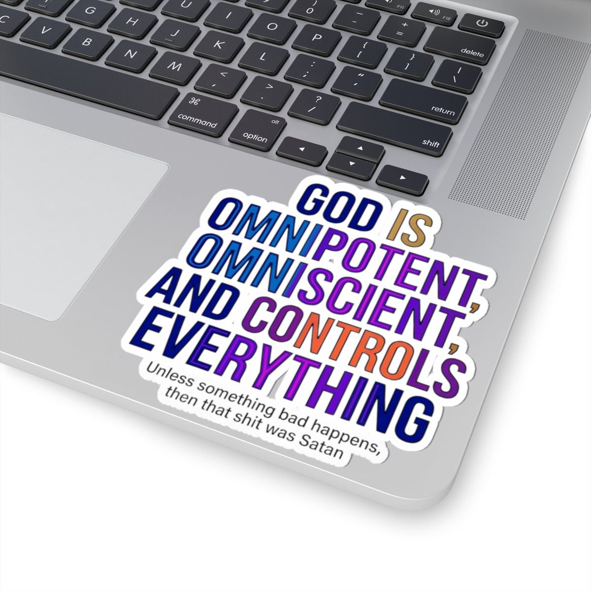 "God Controls Everything" Sticker — Main
