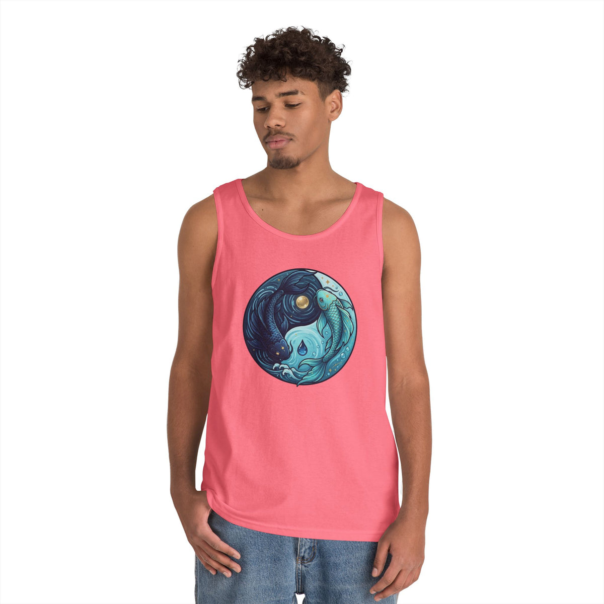 "Yin Yang Pisces" Tank Top