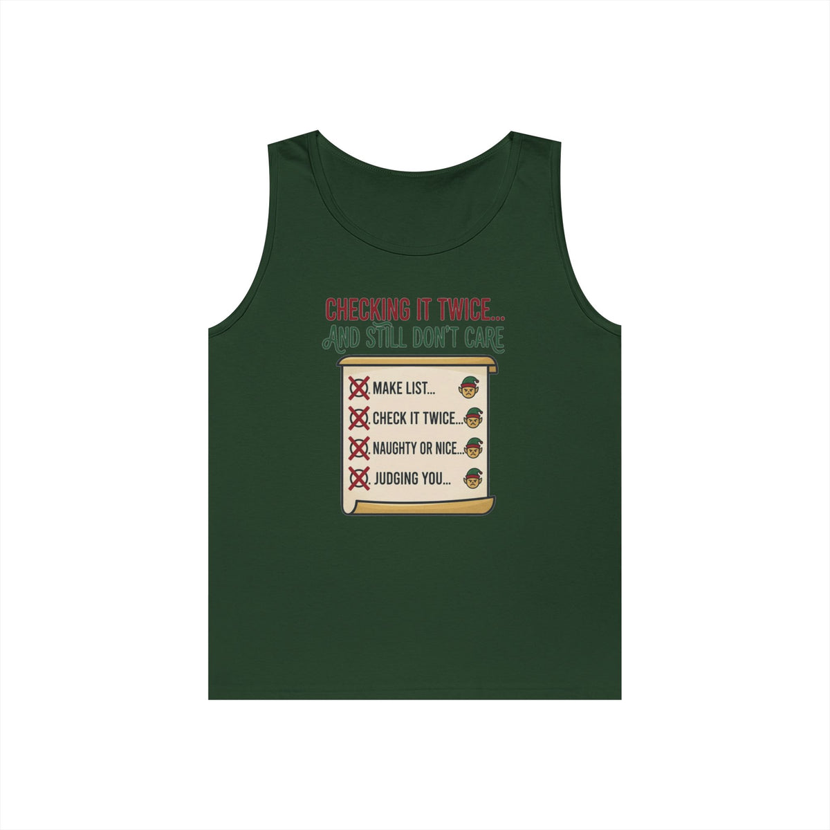 "Checking It Twice" Tank Top