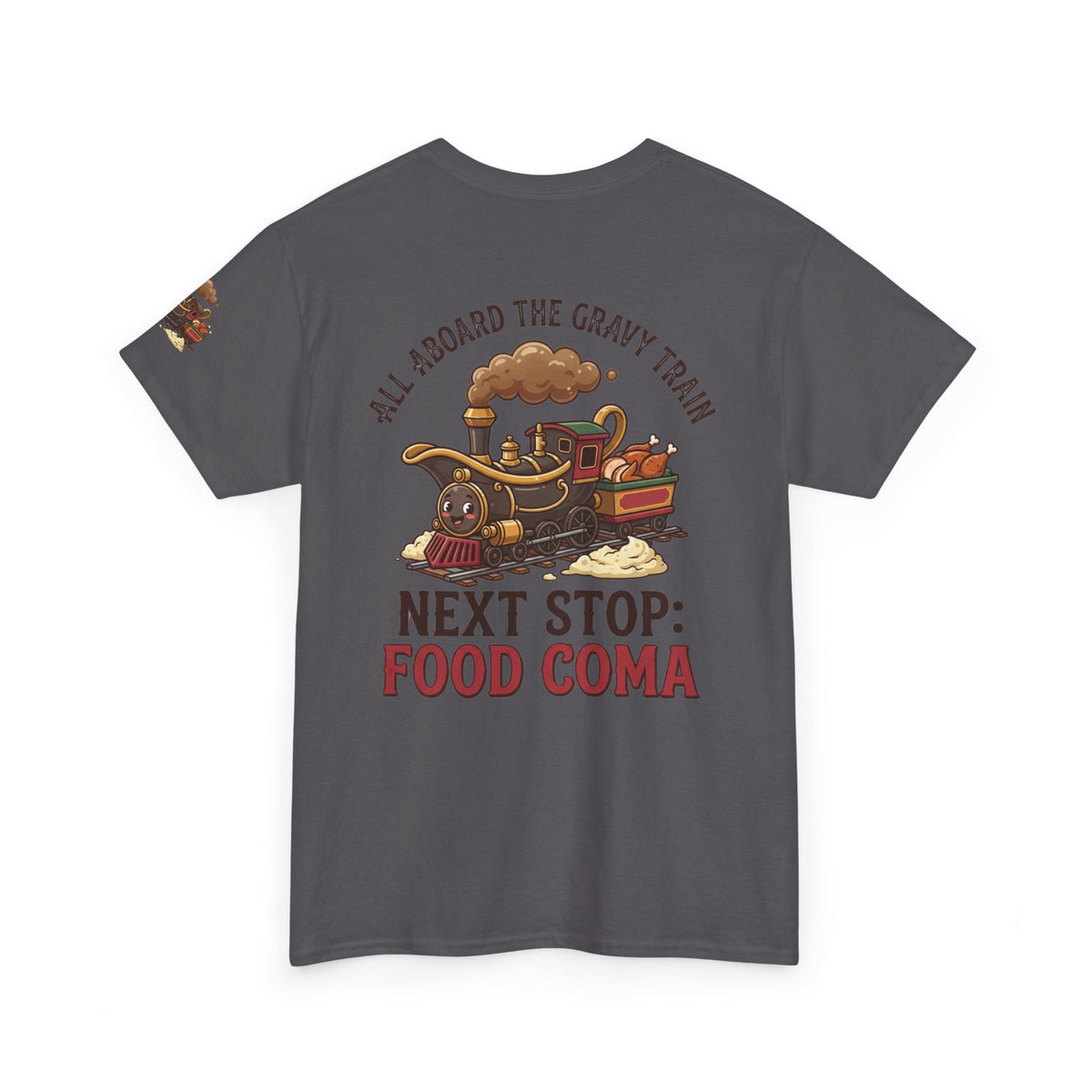 "Next Stop Food Coma" Premium Graphic Tee