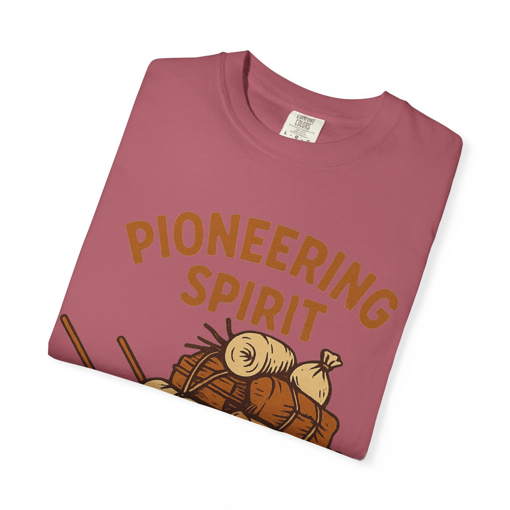 "Pioneering Spirit" Unisex Garment-Dyed T-shirt