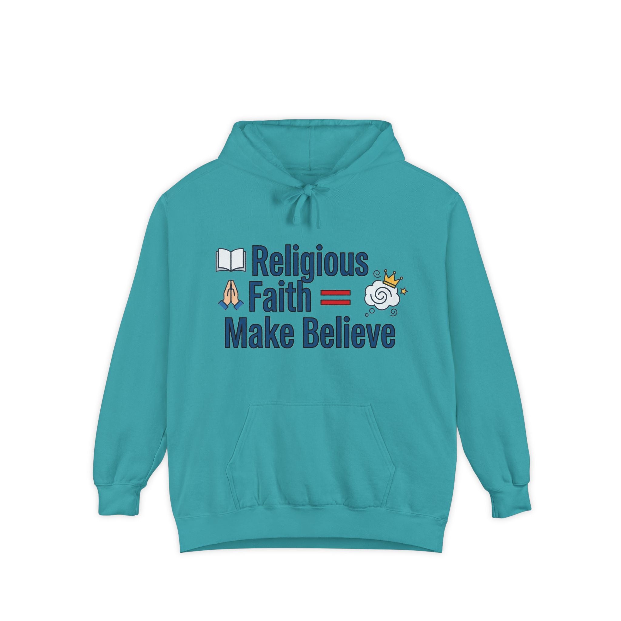 Make Believe Club Member | Garment-Dyed Hoodie — AttitudeShirts
