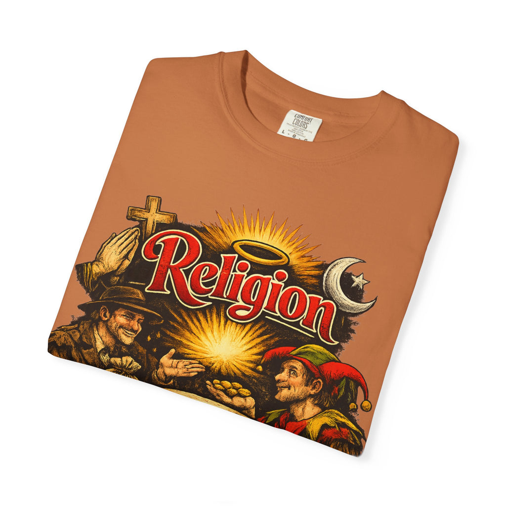 "The Original Transaction" Unisex Garment-Dyed T-shirt